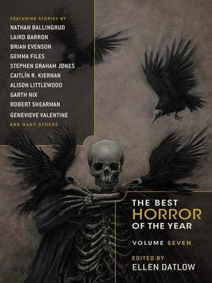 cover image of Best Horror of the Year Volume 7